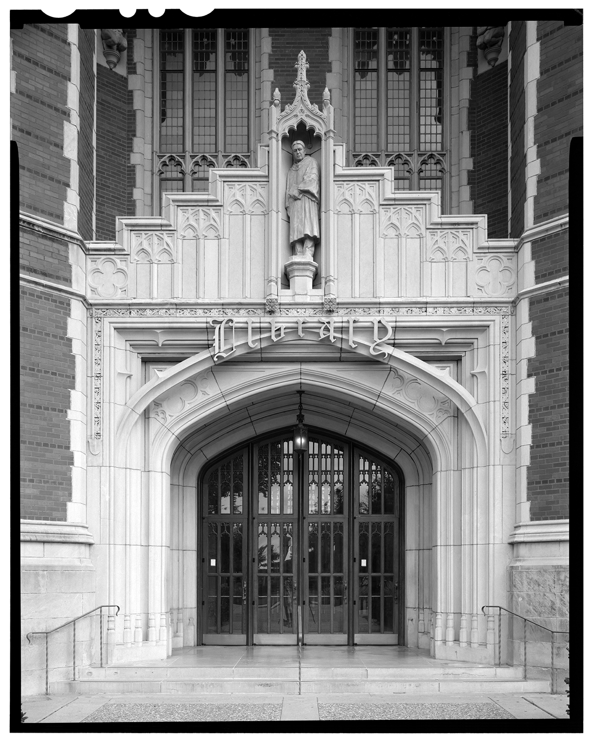Bizzell Library Front Doors